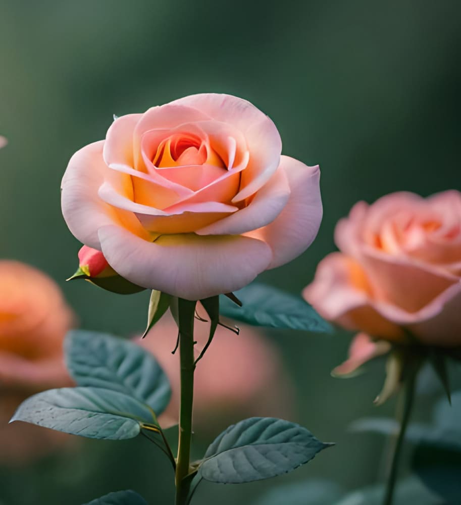 Floral Citrus Rose